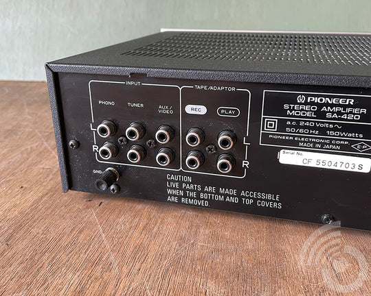 Pioneer SA-420 Hi-Fi amplifier